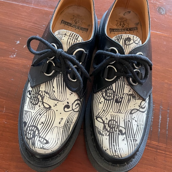 Rare George Cox Creepers. Size 7.5 UK. MADE IN ENGLAND - Picture 2 of 5